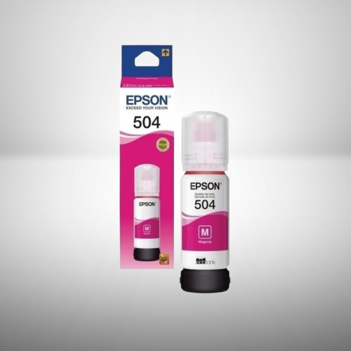 BOTELLA DE TINTA EPSON ECOFIT COLOR MEGENTA T504