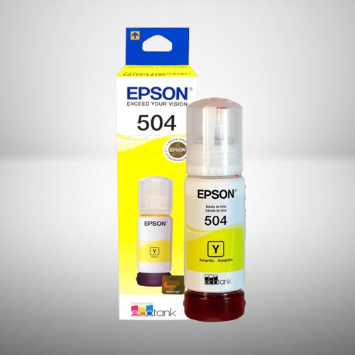 BOTELLA DE TINTA EPSON ECOFIT COLOR YELLOW T504